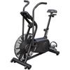 MAXXUS AirBike | Cyclette a Resistenza d'Aria | Volano Acciaio 5 kg | 8 Modalità Allenamento | Display LCD | fino a 130 kg