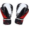 KAHDGSS Guantoni in pelle per kickboxing, allenamento, sparring, per uomini, donne, adolescenti, bambini, boxe, kickboxing, 10 oz e sparring
