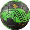 MONDOGIOCHI Pallone da Calcio Cucito Misura Regolare N.5 Ufficiale, Palla Calcio per Bambini e Adulti, Design verde e nero, Ideale per Gioco Amatoriale, Pallone in PVC (TS-5210)