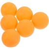 Alipis Set di Palline da Ping Pong Arancioni in Plastica per Non Vedenti, Adatte ad attività per Ipovedenti Eventi Competitivi Comunitari