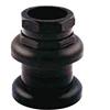 MV-TEK Serie Sterzo a Filetto Standard 1 (25,4mm) Ideale Bicicletta Pieghevole - Graziella - Epoca - Mountain Bike - Nero
