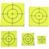 FACAIIO 100PCS Riflettente Mirare Target Sticker Total Station, Materiale Acrilico, 5 Misure (20-60mm) Topografia e Costruzione
