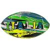 Mikado Sport Mikado novità Palla Mini Rugby Serie Street Italia Multicolor Taglia 2 Adulti