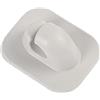 Zxpjkyu Porta Pagaia per Gommoni, Porta Remi, Clip per Remi, Toppa, Porta Remi, Clip per Canoe, Nautica, Gommoni, Zattere da Pesca, Accessori, Grigio Bianco