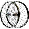 LPYDWZ Set di Ruote MTB 26 27,5 29 Freno a Disco Sgancio Rapido Ruote for Mountain Bike 32H, Cerchio in Lega di Alluminio Alta Resistenza Bici Nera for Ruote da 7-12 Velocità(Front+Rear wheels,29 I