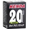KENDA 20 * 1.75/2.125 Schrader 28mm Bike Camera