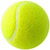 Gettimore Palla da tennis singola per animali domestici, con nucleo in gomma e strato esterno in feltro, ideale per allenamento e massaggio, 6,4 cm