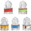 Mikinona Luci da Pesca Subacquee LED 5 Pezzi Multicolore Luce di Richiamo Antidecompressione per Pesca Notturna in Acque Profonde Fino a 1000 Metri