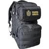 ALGI Zaino Tattico Small 30 Litri Nero GUARDIA GIURATA