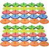 BOYANDM 50Pcs chiaro piatto palle da golf marcatori palle da golf segna posizione marcatori diametro 24 mm per golfisti formazione durevole