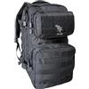 ALGI Zaino Militare Impermeabile Tattico Small 30 Litri Nero