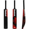 REEBOK Blaze - Mazza da cricket in plastica (86,4 x 11,4 cm) per tutte le età, mazza da cricket in PVC/plastica, colore rosso, per 15 anni