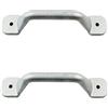 SMART MARINE 2pcs Barca Maniglie Alluminio Pesca Barca a remi Anatra Jon Row Boat Transom