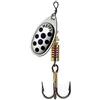 Mepps - Cucchiaino speciale per pesca alla trota Aglia, multicolore, ARGENT POINTS NOIRS X1, 3