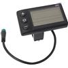 iFutniew Display per bicicletta elettrica, 24 V/36 V/48 V, impermeabile, display LCD S866, pannello di controllo per bicicletta elettrica E-Bike