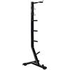 Tunturi 14TUSCL207 Porta Pesi da 30 Mm - Supporto Manubri - Colore Nero, Unisex - Adulto, Black, 30 mm