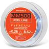 Bulox D7700144 Nylon 500 mm, 500 mt, 0.50 mm, Blu Chiaro