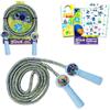 Disney Stitch - Corda per saltare per bambini, set da gioco all'aperto Lilo e Stitch, con corda per saltare per ragazze, tatuaggi e altro ancora, corda per saltare a punto divertente giocattolo e fitness