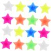 DECOMELODY Decorazioni per Raggi di Bicicletta 36 Pezzi Set Perline Colorate in Plastica e Resina Resistenti Accessori per Bici Bambini e Ragazzi Ciondoli a Forma di Stella per Ruote Bici