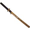 Generico Katana Bokken in bambù con Fodero in Legno Laccato, Spada da Allenamento in Legno di bambù, 74 cm