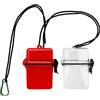 Amagogo 2 Pezzi Contenitore Impermeabile Scatola Stagna per Immersioni Subacquee Snorkeling Kayak