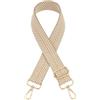 FULUJIDI Cinturino Per Borsa Cinghie Per Borse Da Donna Borsa A Mano Cintura Larga Tracolla A Tracolla Sostituzione Tracolla Regolabile Parte Della Borsa Cintura Accessoria Per Borse In Metallo Dorato 5