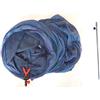 Pescasubito.com Picchetto + Nassa 2.50mt con Reggicanna da Pesca Micro Rete con Porta Reggi Canna Inglese Ledgering