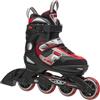 FILA SKATES 010619147 J-ONE Pattino in linea BOYS BLACK/RED Taglia S 28-32