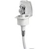 OSCULATI Doccetta New Edge Bianca Tubo PVC 2,5 m