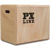 PX LINE PLYOBOX Line - Plyo Box Artigianale in Legno 3 in 1 - già Montata - Box Pliometrico Home Gym e Palestra - Box Jump per Crossfit, Salto, Functional Training - Made in Italy