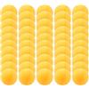 Scalewbin 50 palline da ping pong, 40 mm, colore giallo/, casuali