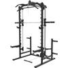 Toorx WLX-90 [Smith Machine Power Rack Stazione Sollevamento Pesi] Multifunzionale con Cavi Pulley Lat Machine Squat Rack Chin Up Barra Tricipiti Allenamento Forza Casa Palestra