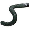 Bike Ribbon BikeRibbon Drops, Nastro Manubrio Unisex Adulto, Nero/Verde, Taglia Unica