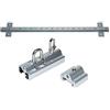 Rehape Supporto Scorrevole a soffitto per Attrezzi ginnici, Sacchi da Boxe, Trainer di Sospensione, altalene, Teli da Pilates - Sistema di Guide modulari per impieghi gravosi - Made in Germany