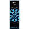 Kingpower 237 x 80 cm Dart Freccetta Tappeto Freccetta Tappetino Torneo Freccetta