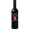 Bottle-Up Bottiglia di vino rosso personalizzata IGT Toscana Rosso - Idea regalo esclusiva e originale per Natale! (Christmas Rock)