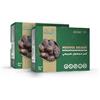Sunnah Shop® Jumbo Medjool Datteri dalla Palestina 2 x 1 kg Medjoul Datteri Delight | Datteri reali del raccolto fresco | sapore unico caramello | 100% naturale senza additivi