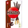 Zeus Party Mikado Cioccolato Fondente, Bastonicino Sottile e Croccante, Ricoperto di Gustoso Cioccolato Fondente, Pratico da mangiare e adatto per ogni occasione, 75g (3 Confezione da 75g)