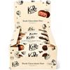 KoRo - Choc Duo cioccolato fondente e lampone bio 2 x 20 g - Con ripieno di lamponi fruttati - Ricoperte di cioccolato fondente - Vegan