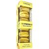 Generico PAPA Confezione da 6 MACARONS 84 grammi biscotti ripieni senza glutine vari gusti e colori allestimento feste party cerimonie compleanni (Giallo Limone)
