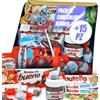 IAMI Vassoio Regalo Cioccolatini e Caramelle - Assortimento 15+ Pezzi (17×17 cm) - Idea Regalo per San Valentino, Festa della Mamma, Compleanno, Battesimo, Comunione