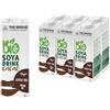 The Bridge - Bio Soya Drink Cacao - Bevanda Biologica a base di Soia con Cacao (Formato da 1 litro, Scatola da 12 pezzi)