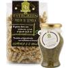 Evergreen Kit Pasta con Busiata Trapanese con Pistacchio Verde di Bronte D.O.P. 500Gr. + Pesto di Pistacchio di Bronte DOP 90gr