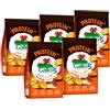 CAIYA 5X Gallo's Protein Chips di Riso Integrale e Lenticchie al Gusto Hot Spicy, Non Fritti, Senza Glutine 40g