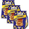 MENDOSA 3X Confezione per Brioche Pasquier Pancakes Canadesi, Confezione da 8 Pancakes per 35 g Ciascuno