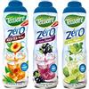 Teisseire 3 sciroppi senza zucchero Ice Tea pesca, ribes nero, Mojito 3X0.6L