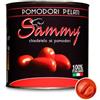 SAMMY - Pomodori Pelati, Ideali per Sughi e Ricette Gourmet, 100% Filiera Italiana, Gusto Dolce e Autentico, 12 Pezzi in Latta da 800gr