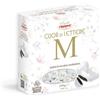 Generico Crispo Confetti Cuor di Lettere al Cioccolato Extra Fondente a Forma di Cuore con Lettera a SCELTA 250g (LETTERA M)