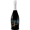 BRANDGIFT.IT Bottiglia Personalizzata Compleanno Santero 958 NERA Spumante Extra Dry Perlage Floreale Bottiglie Personalizzate Anni Compiuti Ottimo Regalo Per Brindisi Originali (BLU, 70 ANNI)