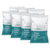 GymBeam Patatine Croccanti ad Alto Contenuto Proteico 7x40 g, Non Fritte, A Base di Riso e Farina di Ceci, Ricche di Proteine Vegetali, Fibre, Bassi Zuccheri, 100% Senza Glutine (Sea Salt)